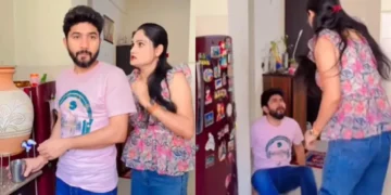 वायरल वीडियो: पत्नी का कहना है कि पैडोसन पति से हर रोज चुंबन देता है, पाटी का ईमानदार जवाब उसे उग्र बनाता है, क्यों देखें?