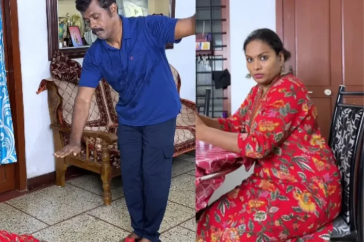 वायरल वीडियो: पत्नी योग का अभ्यास करती है, पति सेल्फी लेता है, इसे स्थिति में डालता है, बायवी फायर, चेक क्यों?