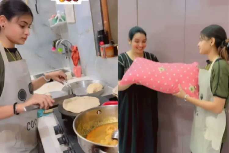 वायरल वीडियो: माँ ने बेटी को सोने का उपहार देने का वादा किया जब वह उसके लिए खाना पकाना, वह उपहार जो वह देता है वह वायरल हो जाता है