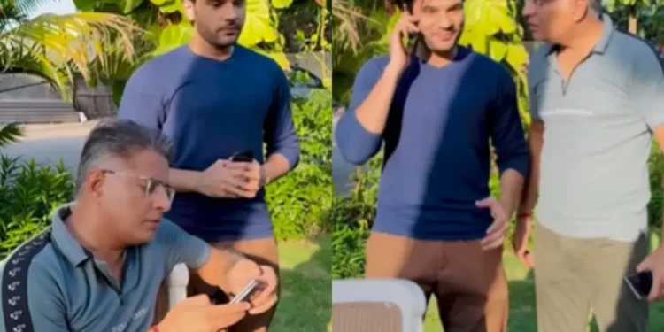 वायरल वीडियो: 'मेरा लडको मी इंटरेस्ट ...' सोन ने अपनी पसंद की शादी के लिए पिता को मनाने का नया तरीका तैयार किया, घड़ी