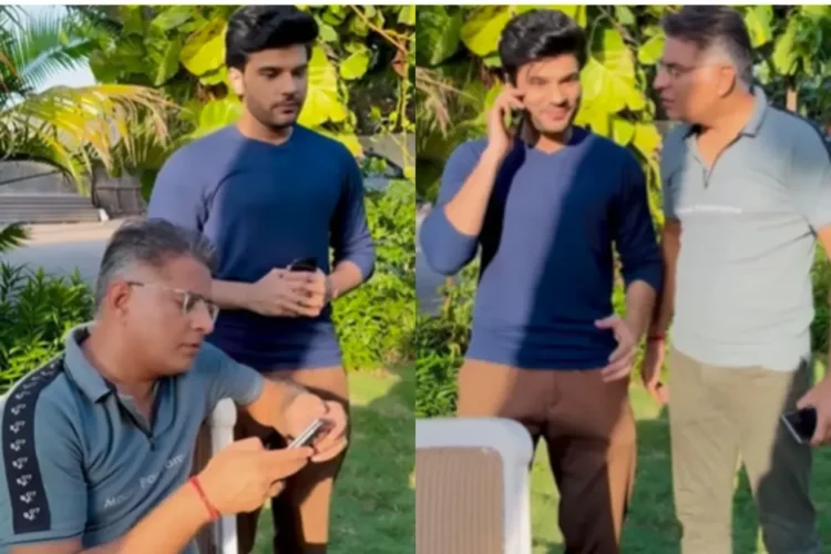 वायरल वीडियो: 'मेरा लडको मी इंटरेस्ट ...' सोन ने अपनी पसंद की शादी के लिए पिता को मनाने का नया तरीका तैयार किया, घड़ी