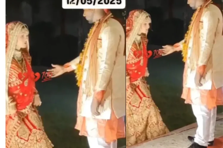 वायरल वीडियो: शर्मनाक! दूल्हे मंच पर दूल्हा दुल्हन को अपना हाथ प्रदान करता है, वह उसे इस तरह अपमान करती है, नेटिज़ेंस ने घृणा की