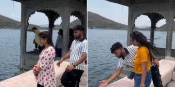 वायरल वीडियो: सली के लिए पति की चिंता और पत्नी के प्रति उदासीनता के पास स्प्लिट, वॉच में इंटरनेट है