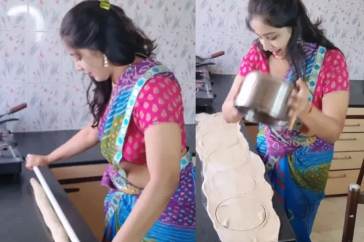 वायरल वीडियो: सही राउंड रोटिस बनाने की निंजा तकनीक! यहाँ बताया गया है कि पापा की परी दिन कैसे बचाती है