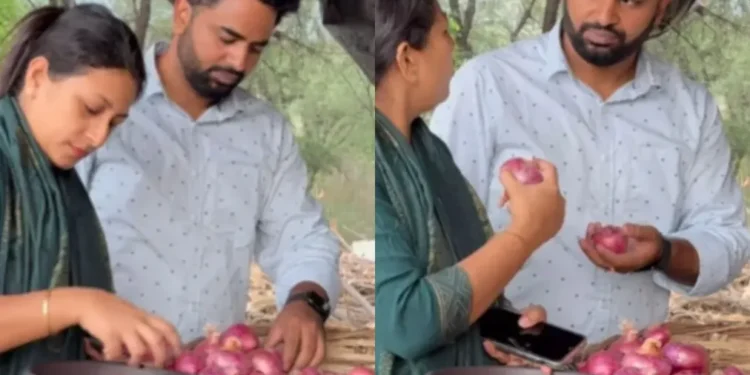 वायरल वीडियो: स्मार्ट पत्नी ने किराने की खरीदारी के दौरान पति का उपहास किया, यह है कि वह खुद को सही साबित करता है