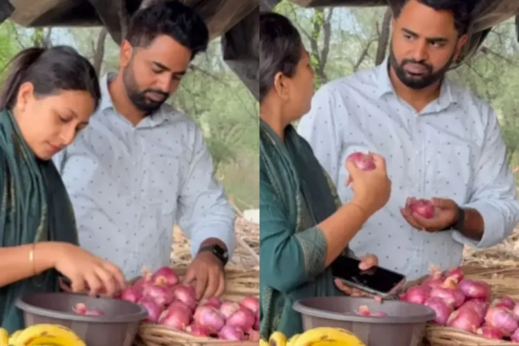 वायरल वीडियो: स्मार्ट पत्नी ने किराने की खरीदारी के दौरान पति का उपहास किया, यह है कि वह खुद को सही साबित करता है