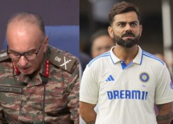 विराट कोहली मेरे पसंदीदा खिलाड़ी हैं, ट्राई-सर्विसेज ब्रीफिंग के दौरान डीजीएमओ लेफ्टिनेंट जनरल राजीव गाई कहते हैं