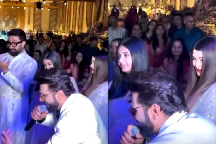 'सदाक चैप गायक' राहुल वैद्या ने अभिषेक के साथ 'काजरा रे' गाने के वीडियो के रूप में ट्रोल किया, शादी में ऐश्वर्या राय बच्चन वायरल हो जाता है