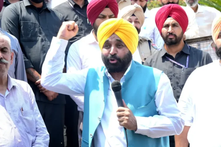 सीएम मान ने पंजाब के पानी को चुराने के लिए भाजपा के भयावह योजना को अवरुद्ध करने की प्रतिज्ञा की