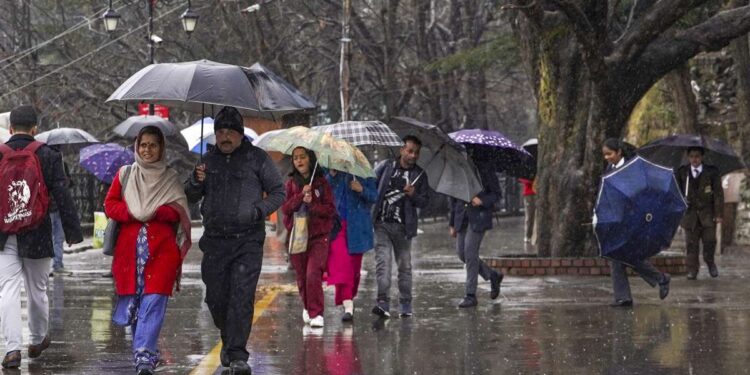 हिमाचल वेदर अपडेट: मेट ने राज्य भर में बारिश की भविष्यवाणी की, 11 जिलों में जारी पीली चेतावनी