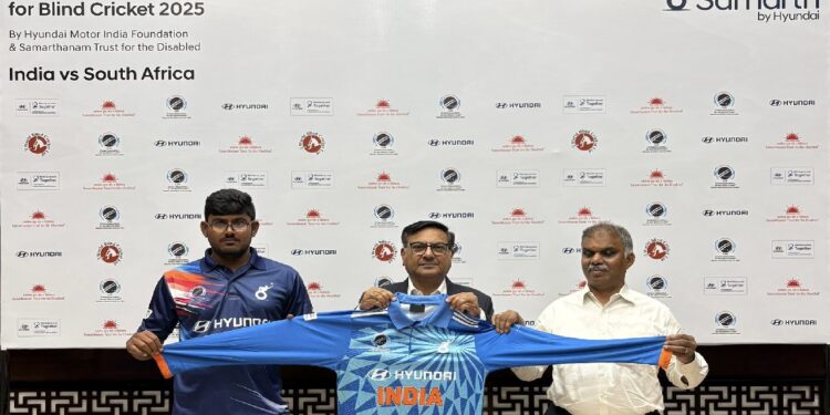 हुंडई ने ब्लाइंड क्रिकेट 2025 के लिए समर्थ चैम्पियनशिप के दूसरे संस्करण की घोषणा की