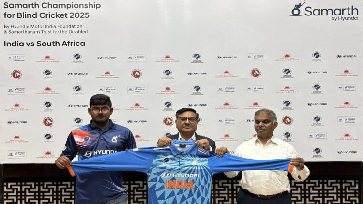 हुंडई ने ब्लाइंड क्रिकेट 2025 के लिए समर्थ चैम्पियनशिप के दूसरे संस्करण की घोषणा की