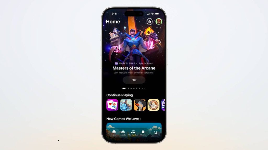 नए गेम ऐप प्राप्त करने के लिए iOS: होम, लाइब्रेरी, आर्केड टैब और फ्रेंड चैलेंज जल्द ही आ रहे हैं