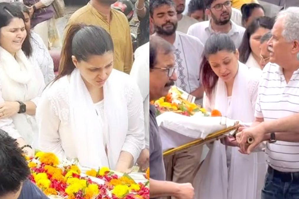 बिग बॉस 18 फेम मन्नारा चोपड़ा पिता के अंतिम संस्कार में भावुक हो जाता है; बहन मिताली हांडा आँसू में, प्रशंसक कहते हैं 'नाहि देखा जा राह'