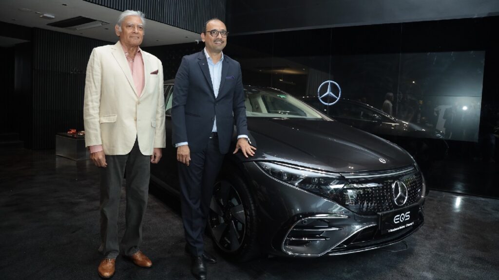 मर्सिडीज ने अपडेट किए गए Eqs 580 4Matic 'सेलिब्रेशन एडिशन' को लॉन्च किया