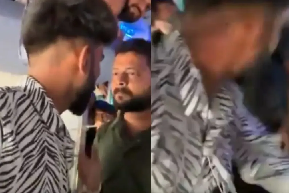 वायरल वीडियो: 'उथ के ले चल पेंट्री कार मी ...' ट्रेन यात्री ऑब्जेक्ट्स को पेंट्री स्टाफ द्वारा ओवरचार्जिंग करने के लिए, वे धमकी देते हैं, हमला करते हैं