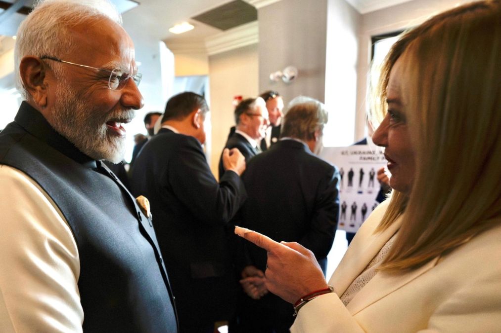 'स्वीट टॉक मेइन मैट फासो' पीएम मोदी की तस्वीर और जी 7 शिखर सम्मेलन स्पार्क्स मेम फेस्ट से फिर से जियोर्जिया मेलोनी
