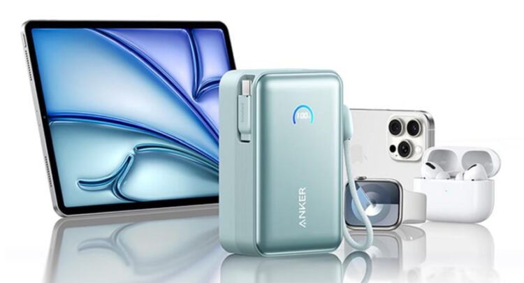 Anker ने S1 बाहरी बैटरी को वापस लेने योग्य केबल, स्क्रीन और 10,000 एमएएच क्षमता के साथ लॉन्च किया