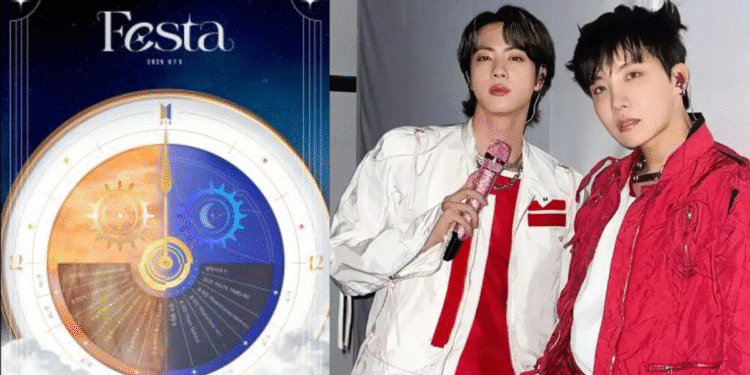BTS FESTA 2025: जिन का चेहरा स्पॉटलाइट चुराता है, J-Hope सेना हीटवेव की भविष्यवाणी करता है