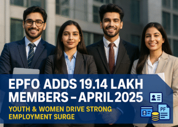 EPFO अप्रैल 2025 में 19.14 लाख नेट सदस्यों को जोड़ता है - युवा और महिला कार्यबल वृद्धि पर - Dellyranks