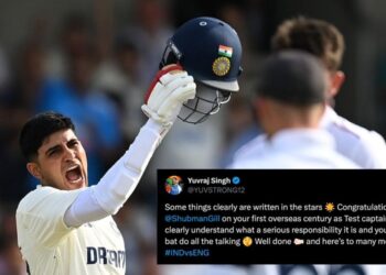 Eng बनाम Ind 1 टेस्ट: युवराज सिंह ने शूबमैन गिल की सदी को कैप्टन डेब्यू पर डेब्यू किया, "कुछ चीजें सितारों में लिखी जाती हैं"