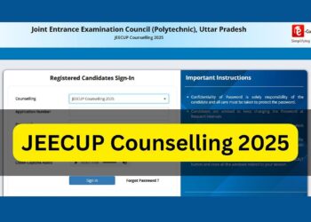 JEECUP काउंसलिंग 2025: यूपी पॉलिटेक्निक राउंड 1 पंजीकरण आज से शुरू होता है; यहां की दिनांक, आवश्यक दस्तावेज, प्रवेश प्रक्रिया और शुल्क विवरण की जाँच करें