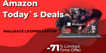 Mallrace LX15PRO लैपटॉप - 71% की आश्चर्य के साथ पावरहाउस प्रदर्शन!