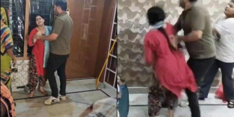 Meerut वायरल वीडियो: पति ने प्रेमिका के साथ पत्नी द्वारा लाल हाथ पकड़ा, रुकस जो अविश्वसनीय है