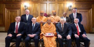 Pujya Brahmaviharidas Baps के स्वामी ने साल्ट लेक सिटी में LDS चर्च की पहली अध्यक्षता को पूरा करने के लिए वैश्विक इंटरफेथ हार्मनी को बढ़ावा दिया