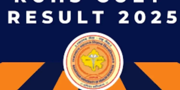 RUHS परिणाम 2025: राजस्थान विश्वविद्यालय द्वारा घोषित नर्सिंग प्रवेश परीक्षा परिणाम! परिणाम और प्रवेश प्राप्त करने के लिए जाँच प्रक्रिया