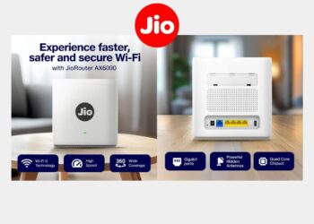 Reliance Jio ने वाई-फाई 6 और मेष समर्थन के साथ AX6000 यूनिवर्सल राउटर लॉन्च किया