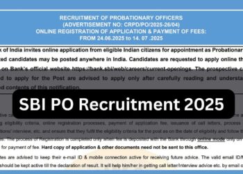SBI PO अधिसूचना 2025 SBI.CO.in पर: 541 परिवीक्षाधीन अधिकारी पदों के लिए आमंत्रित आवेदन - चेक दिनांक, पात्रता, परीक्षा पैटर्न और आवेदन कैसे करें