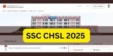 SSC CHSL 2025 अधिसूचना: आवेदन SSC.Gov.in पर 3,131 रिक्तियों के लिए शुरू होता है; यहां आवेदन करने के लिए प्रमुख दिनांक, पात्रता और प्रत्यक्ष लिंक की जाँच करें