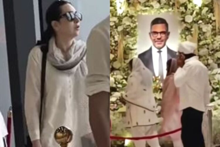 Sunjay kapur प्रार्थना बैठक: करिश्मा कपूर बच्चों के साथ जुड़ती हैं, करीना -साफ ने दिल्ली में सांत्वना परिवार को देखा - घड़ी