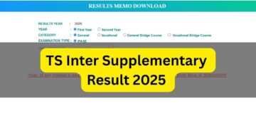 TS इंटर सप्लीमेंट्री रिजल्ट 2025 TGBIE.CGG.GOV.in पर: TSBIE 1ST, 2 वर्ष के स्कोर की जाँच करें; यहां सीधा लिंक
