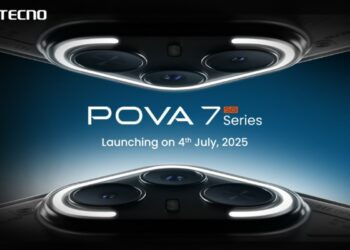 Tecno Pova 7 भारत में 4 जुलाई, 2025 को लॉन्चिंग