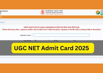 UGC नेट जून 2025 एडमिट कार्ड UGCNet.nta.ac.in पर जारी किया गया