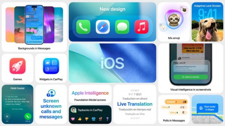 iOS 26 हाइलाइट्स: फुल रिडिजाइन, विजुअल इंटेलिजेंस, लाइव ट्रांसलेशन, नए मैसेज फीचर्स और बहुत कुछ