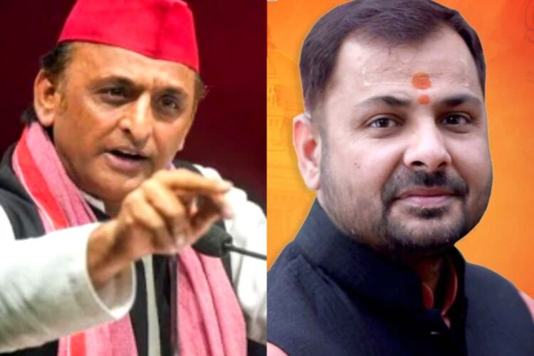 अखिलश यादव ने बीजेपी के विधायक प्रकाश द्वार्वेदी को कथित तौर पर एसडीएम को थप्पड़ मारने के बाद सरकार की आलोचना की, स्थिति को हानिकारक कहा: 'भाजपा जेई तोह चेन ऐये'