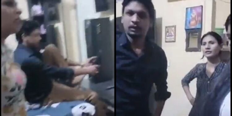 अतिरिक्त-वैवाहिक चक्कर का वायरल वीडियो, नाराजगी जताता है, पत्नी पति को पकड़ती है, समाज दृढ़ता से प्रतिक्रिया करता है