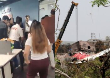 अहमदाबाद विमान दुर्घटना पीड़ितों के लिए राष्ट्रीय शोक के बीच पार्टी के लिए एयर इंडिया फायर 4, पार्टी वीडियो वायरल हो जाता है