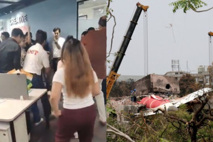 अहमदाबाद विमान दुर्घटना पीड़ितों के लिए राष्ट्रीय शोक के बीच पार्टी के लिए एयर इंडिया फायर 4, पार्टी वीडियो वायरल हो जाता है