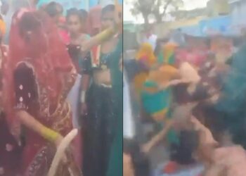 आगरा वायरल वीडियो: उत्सव दुःख में बदल जाता है! तेजी से कार शादी की भीड़ में हल करती है, कई घायल