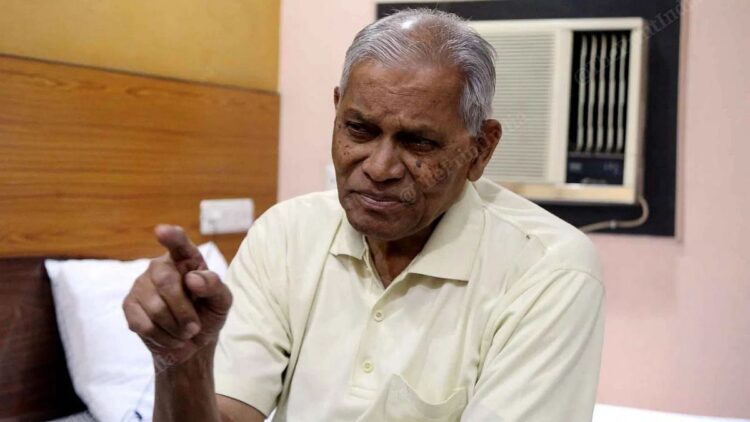 इंदिरा, नरसिम्हा राव के साथ काम करने वाले पूर्व-कांग्रेस मंत्री, आरएसएस मुख्यालय के प्रमुख 'ब्रिज संघ-ट्राइबल्स गैप' के प्रमुख हैं।