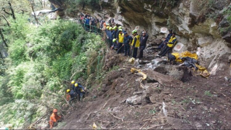 उत्तराखंड: बड़े पैमाने पर भूस्खलन के बाद जनकचत्ती में बचाव संचालन जारी है