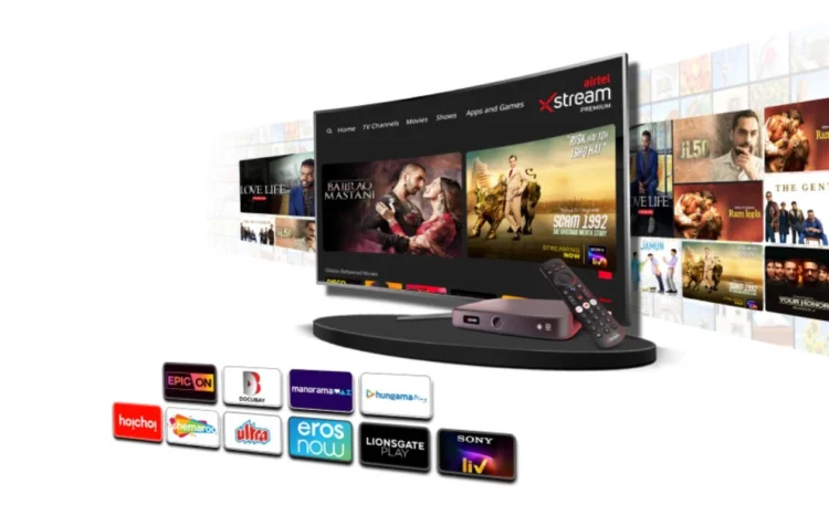 एयरटेल Xstream लाइव टीवी चैनल संख्या और योजनाओं के साथ सूची