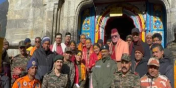 ओपी सिंदूर की सफलता के बाद, सेना के प्रमुख जनरल उपेंद्र द्विवेदी केदारनाथ धाम का दौरा करते हैं, प्रार्थनाएं प्रदान करता है
