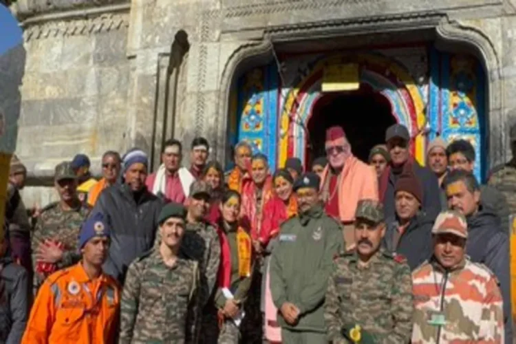 ओपी सिंदूर की सफलता के बाद, सेना के प्रमुख जनरल उपेंद्र द्विवेदी केदारनाथ धाम का दौरा करते हैं, प्रार्थनाएं प्रदान करता है