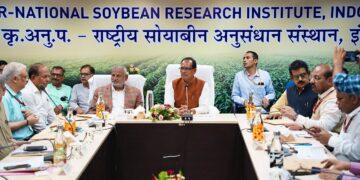 कृषि अनुसंधान किसानों के खेतों में तय किया जाना चाहिए, दिल्ली में नहीं: सोयाबीन रिसर्च इंस्टीट्यूट, इंदौर में शिवराज सिंह चौहान