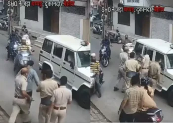 कोटा वायरल वीडियो: दबांगई! SHO शांत खो देता है, कथित तौर पर दुकानदार को थप्पड़ मारता है, उसे बेहोश करता है, नेटिज़ेंस प्रतिक्रिया करता है